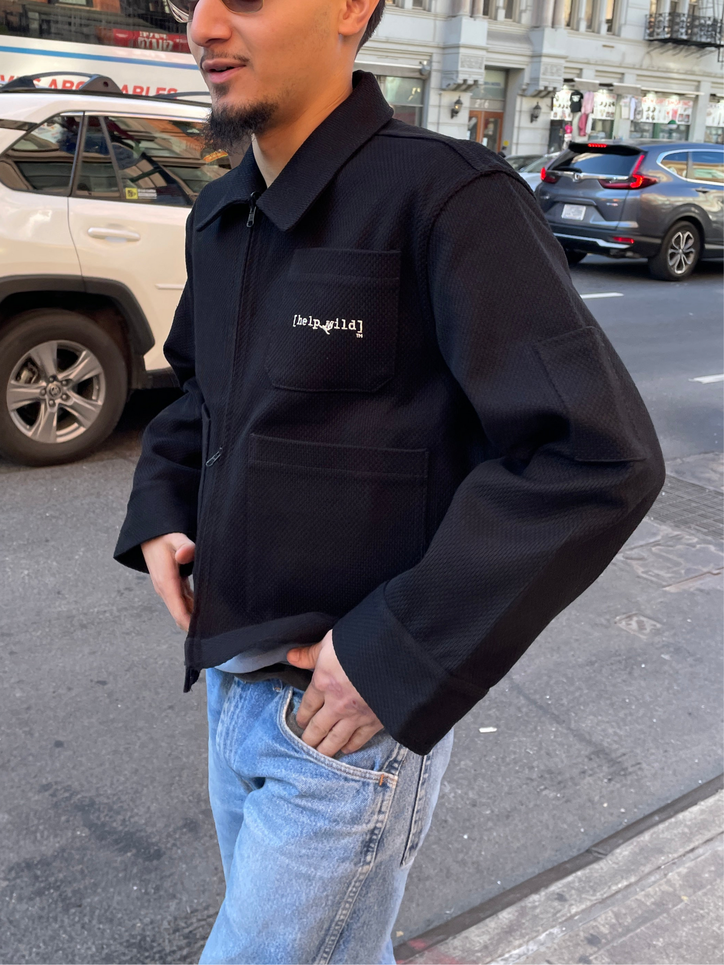 Judo Gi Chore Jacket - Black