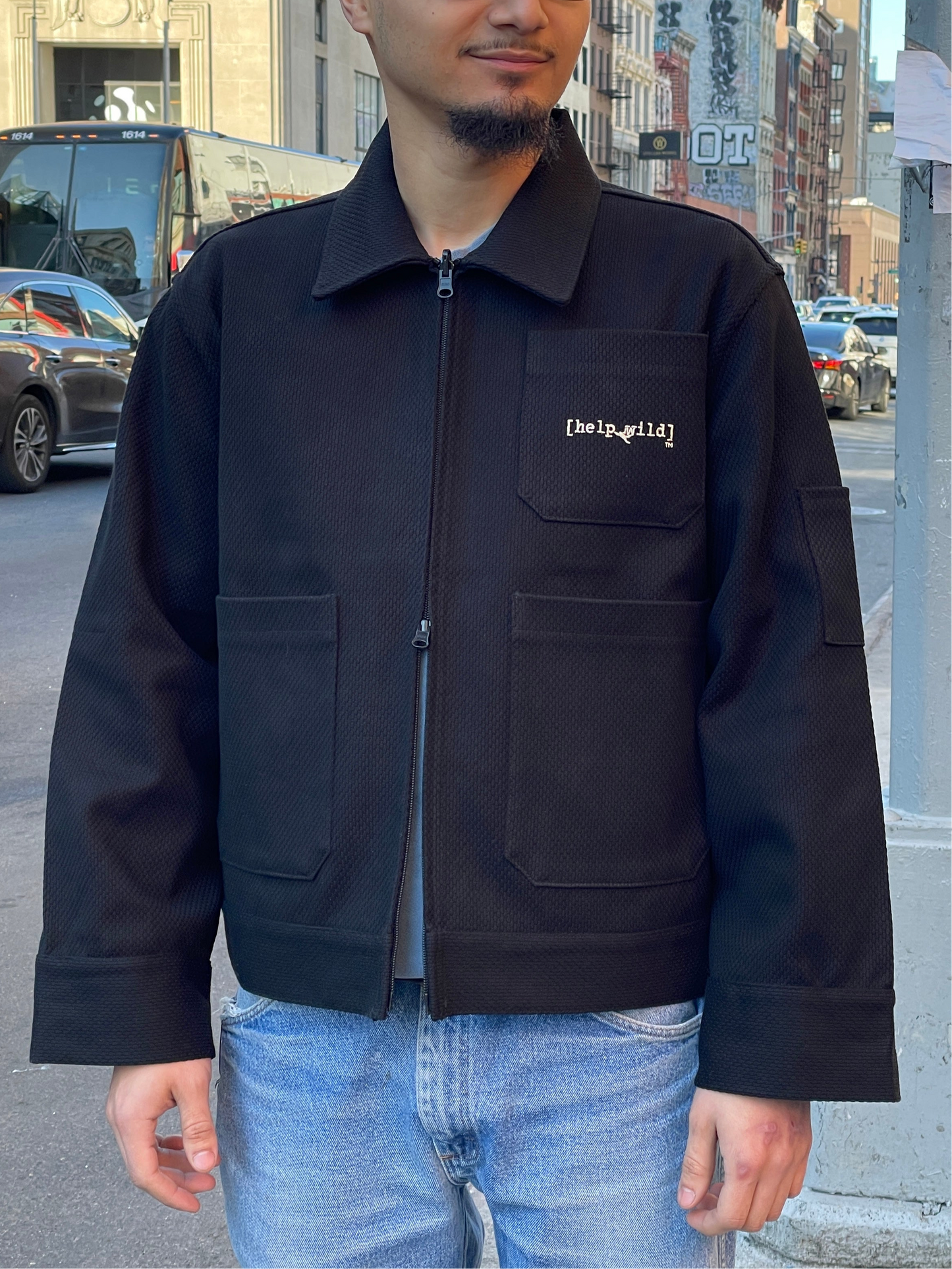 Judo Gi Chore Jacket - Black