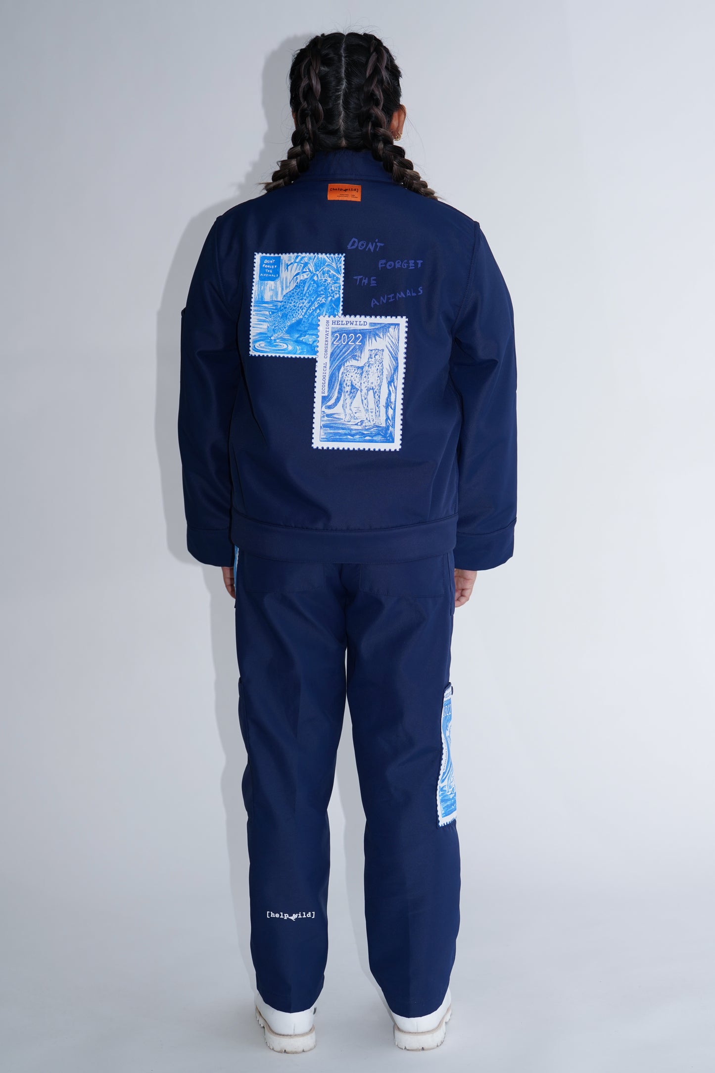 Adventure Jacket - Navy - Reversible Waterproof