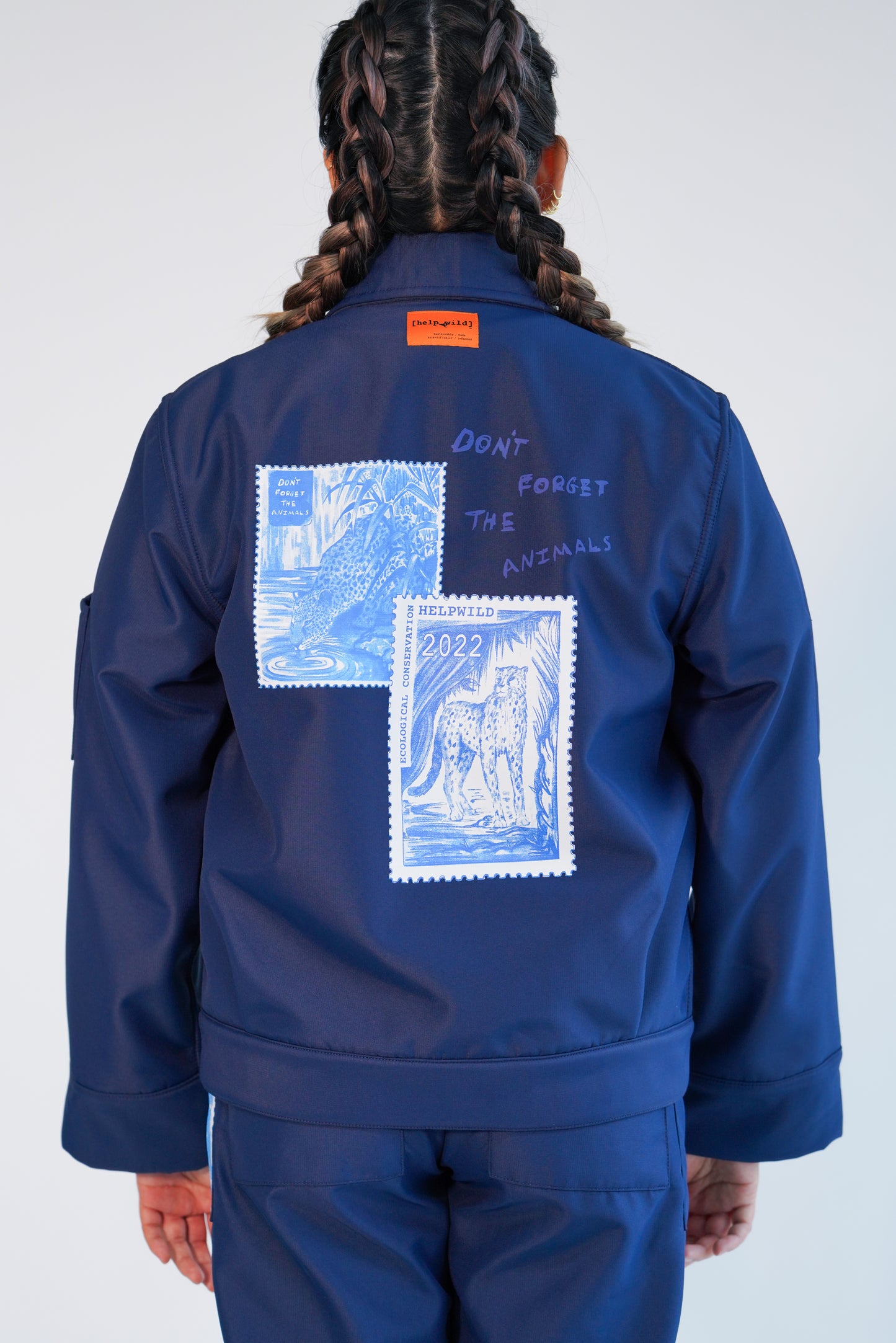 Adventure Jacket - Navy - Reversible Waterproof
