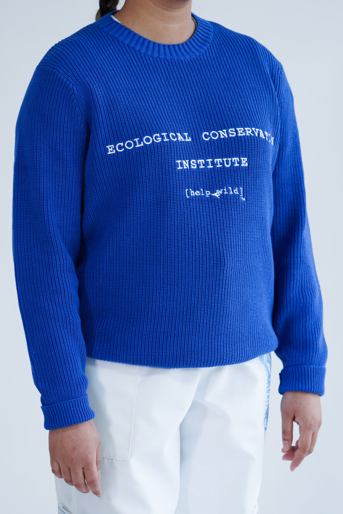 Institute Knit Sweater - Blue