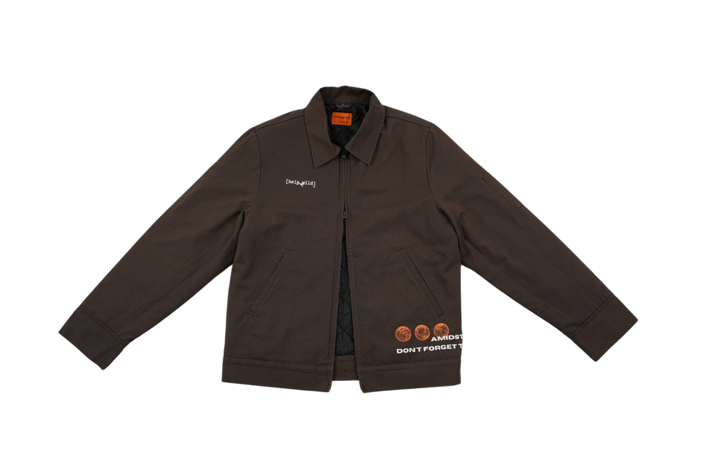 Twill Work Jacket - Polar Bear - Brown