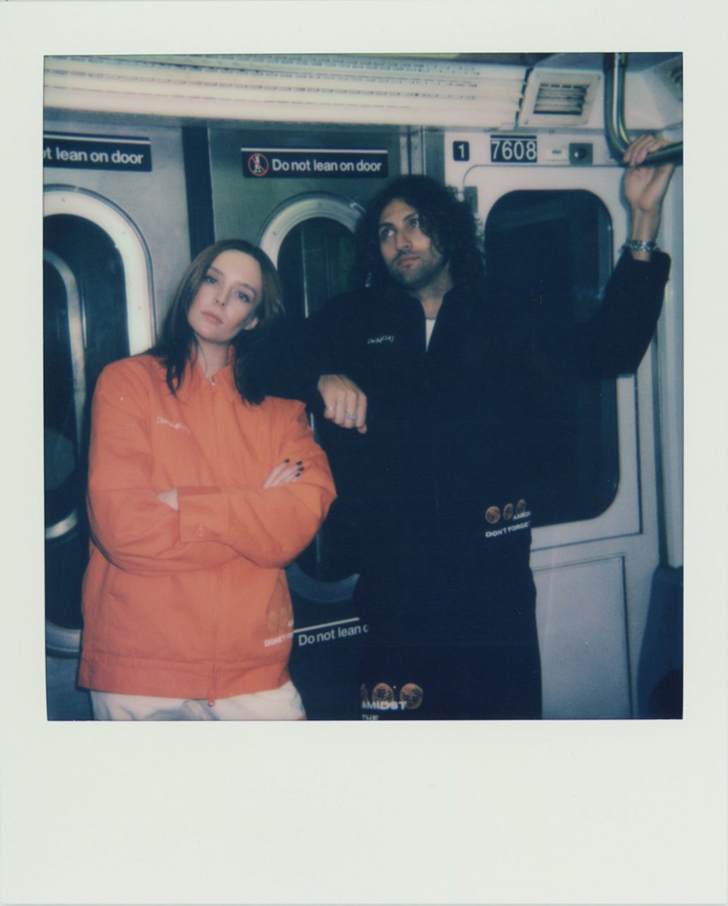 Twill Work Jacket - Polar Bear - Orange