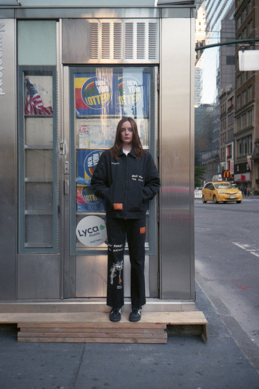 Work Pants - Orangutan - Black