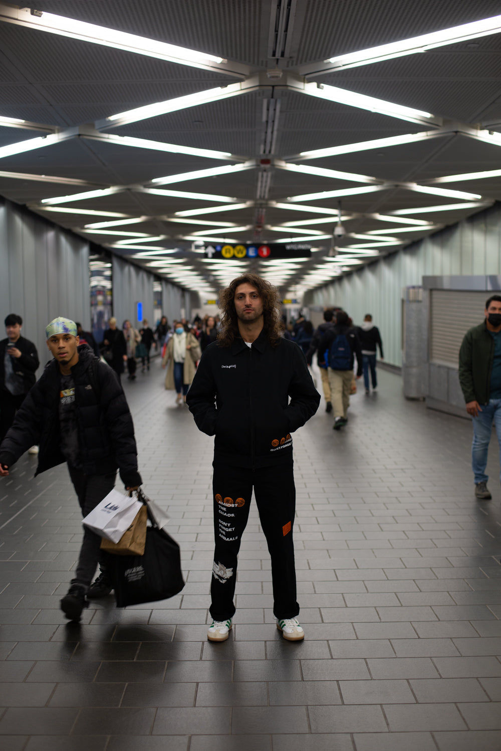 Work Pants - Polar Bear - Black