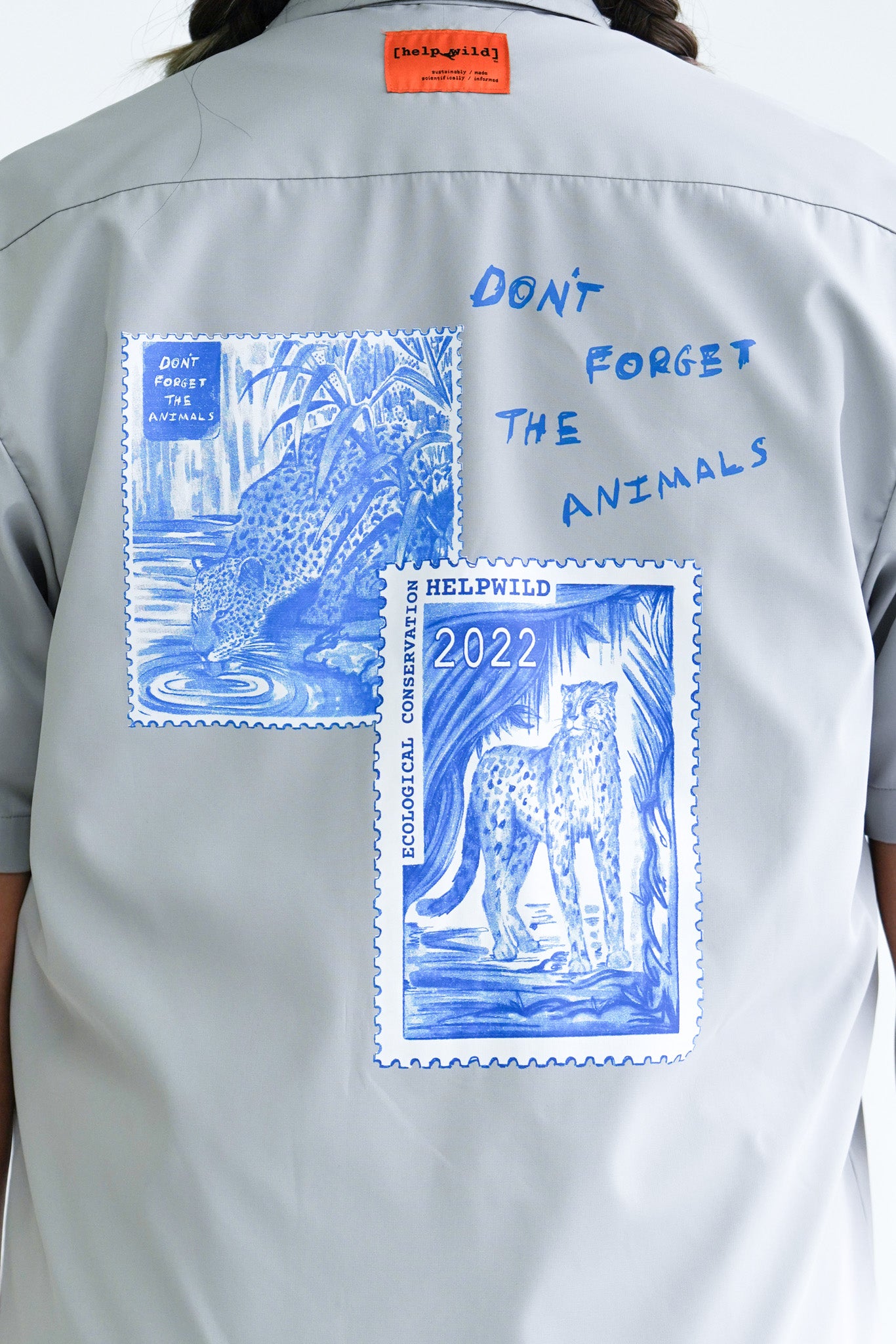 Short Sleeve Adventure Shirt - Stamps
