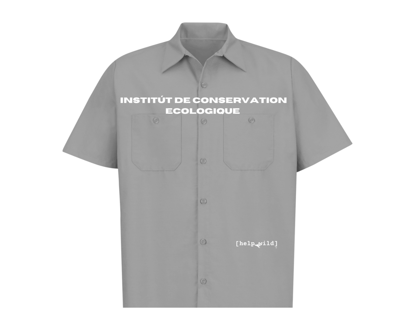 Short Sleeve Work Shirt - French Institute - Tan