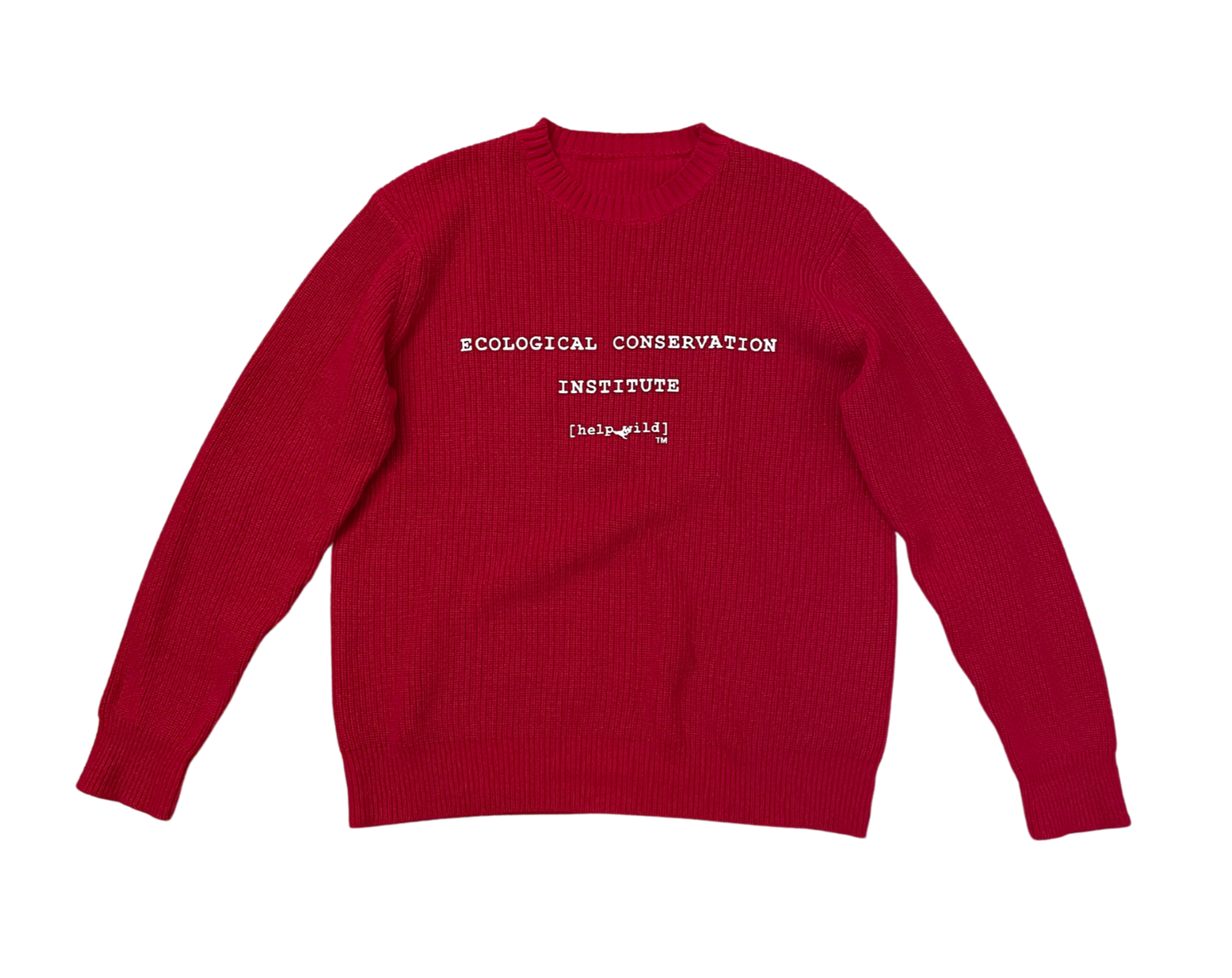 Institute Knit Sweater - Red